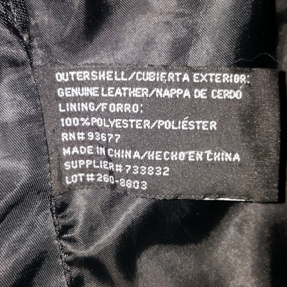 Leather coat - Picture 5 of 6